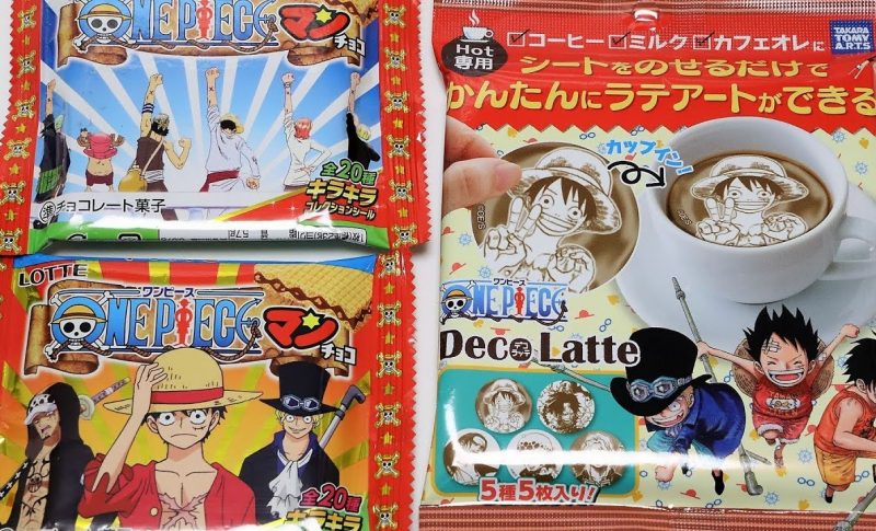 ワンピースマンチョコとラテアートシート One Piece Chocolate And Latte Art Sheet きっずユーチューブ まとめサイト