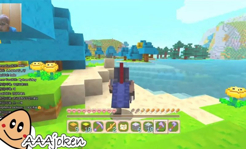 子供におススメ とっても可愛い マインクラフト スーパーキュートテクスチャパックのワールドを冒険 Ps4live ajoken きっずユーチューブまとめサイト